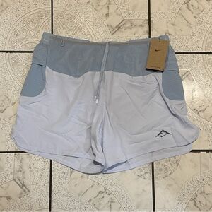 New Nike Dri-FIT Trail Brief-Lined Running Shorts Blue Mens Sz Medium HJ3572-085
